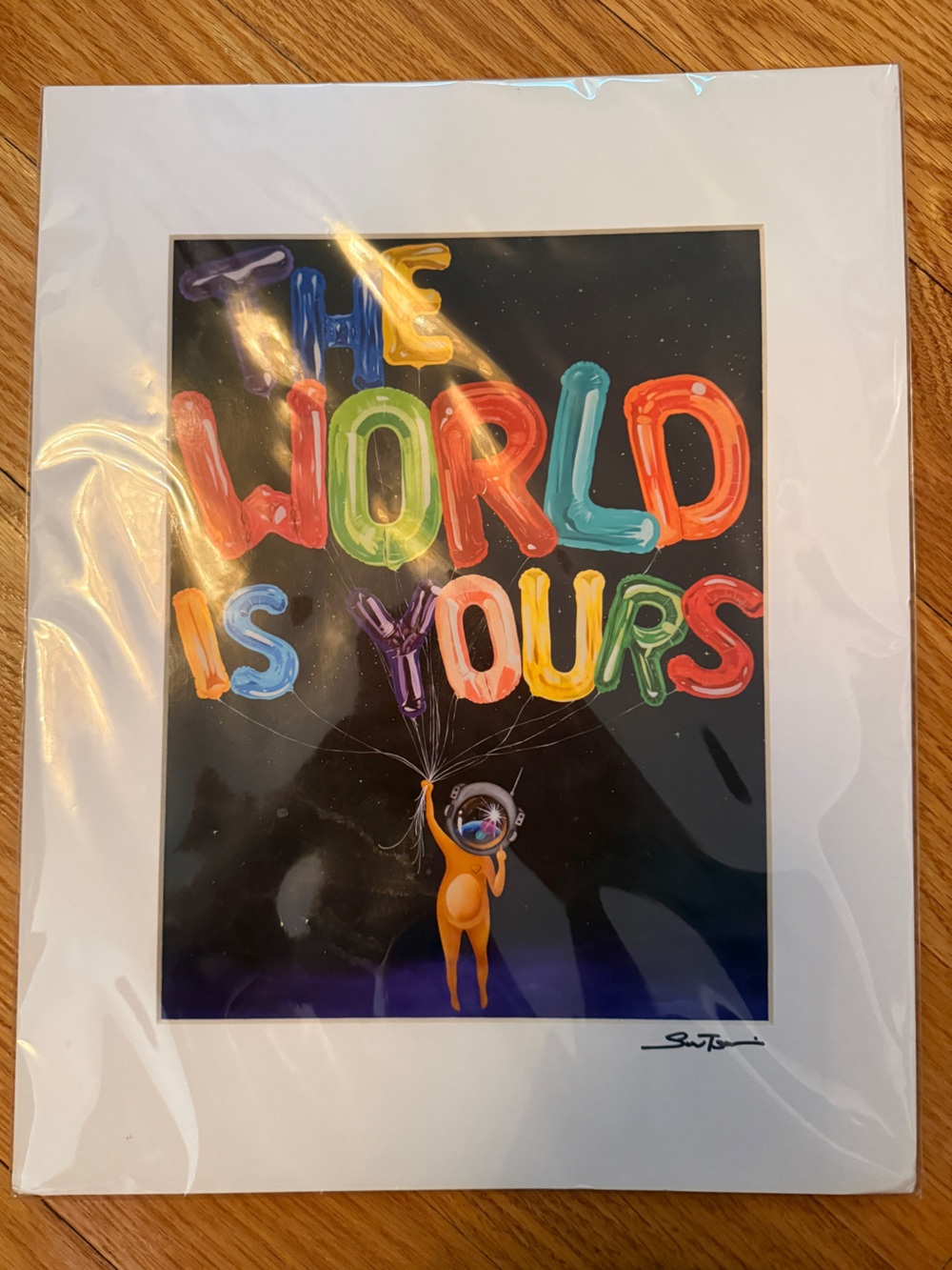 SUE TSAI - The World is Yours Print
